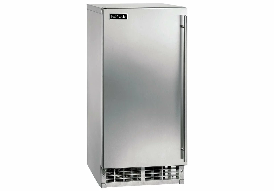 Perlick 15" Ada Compliant Cubelet Ice Maker With Stainless Steel Solid Door Hin H80CIMS-ADL 1 Perlick 15" Ada Compliant Cubelet Ice Maker With Stainless Steel Solid Door Hin H80CIMS-ADL
