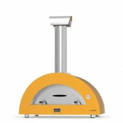 Alfa Forni Wood Fired Pizza Oven - Allegro (Yellow) BBQs & Smokers