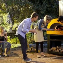 Alfa Forni Wood Fired Pizza Oven - Allegro W/ Base (Fire Yellow) BBQs & Smokers 9 Alfa Forni Wood Fired Pizza Oven - Allegro W/ Base (Fire Yellow) BBQs & Smokers