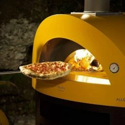 Alfa Forni Wood Fired Pizza Oven - Allegro W/ Base (Fire Yellow) BBQs & Smokers 8 Alfa Forni Wood Fired Pizza Oven - Allegro W/ Base (Fire Yellow) BBQs & Smokers