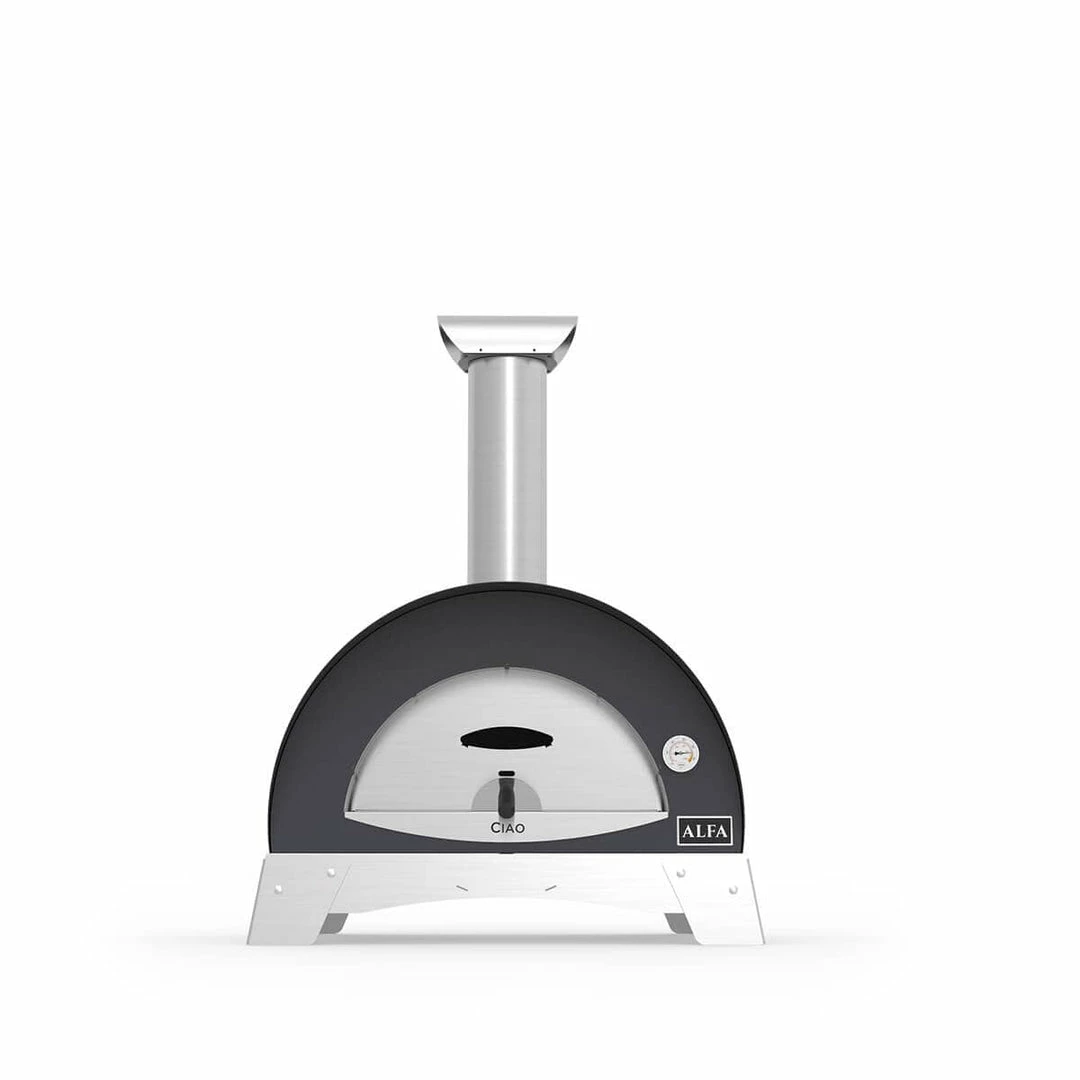 BBQs & Smokers Alfa Forni Wood Fired Oven - Ciao (Silver Grey) 1 BBQs & Smokers Alfa Forni Wood Fired Oven - Ciao (Silver Grey)