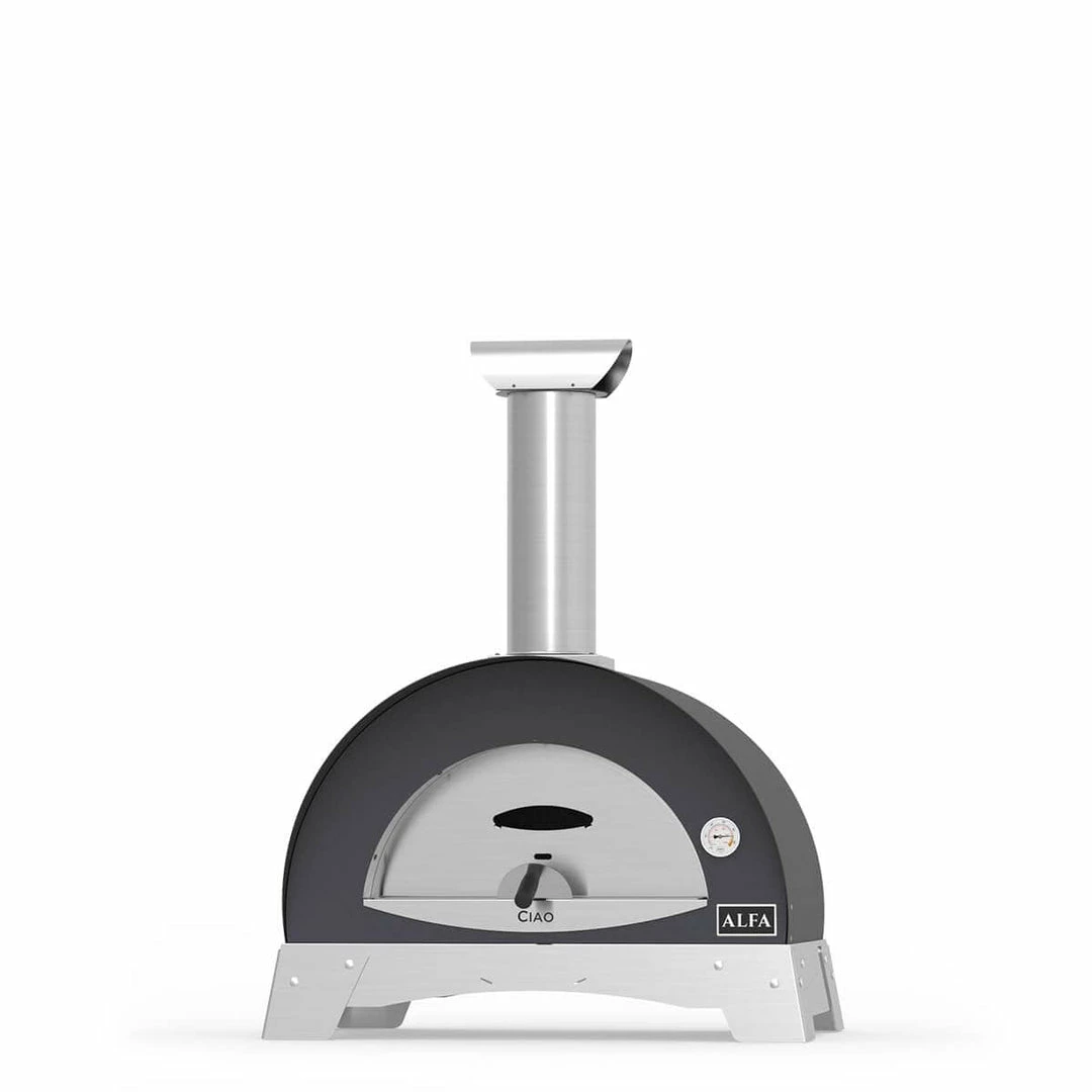 BBQs & Smokers Alfa Forni Wood Fired Oven - Ciao (Silver Grey) 2 BBQs & Smokers Alfa Forni Wood Fired Oven - Ciao (Silver Grey)