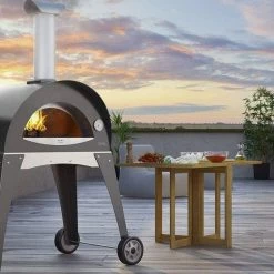 BBQs & Smokers Alfa Forni Wood Fired Oven - Ciao (Silver Grey) 14 BBQs & Smokers Alfa Forni Wood Fired Oven - Ciao (Silver Grey)