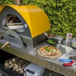 Alfa Forni Alfa Ciao Wood-Fired Pizza Oven (Yellow)