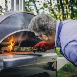 Alfa Forni Wood Fired Pizza Oven - 4 Pizze (Copper) BBQs & Smokers