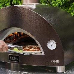 BBQs & Smokers Alfa Forni Wood Fired Pizza Oven - ONE (Copper)
