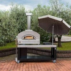 Alfa Forni Gas/Wood Fired Pizza Oven - Large Stone (Copper) BBQs & Smokers