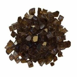 Amantii 1/4" Reflective Fireglass (Light Brown) - AMSF-GLASS-02