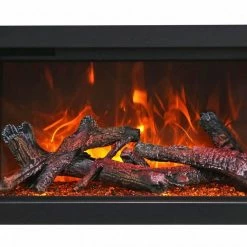 Amantii 26" Traditional Series Electric Fireplace Insert Fireplaces & Heaters
