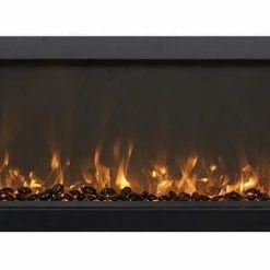 Amantii 30" Panorama Extra Slim Indoor / Outdoor Built-in Electric Fireplace