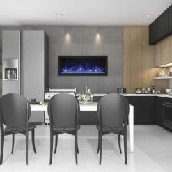 Amantii 30" Panorama Extra Slim Indoor / Outdoor Built-in Electric Fireplace 10 Amantii 30