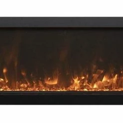 Amantii 30" Panorama Extra Slim Indoor / Outdoor Built-in Electric Fireplace 11 Amantii 30