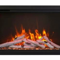 Amantii 33" Traditional Series Electric Fireplace Insert Fireplaces & Heaters