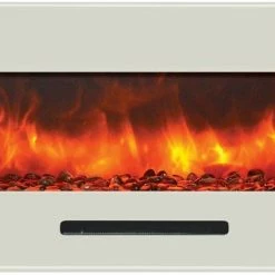 Fireplaces & Heaters Amantii 34" Wall/Flush-Mount Electric Fireplace