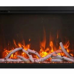 Amantii 38" Traditional Series Electric Fireplace Insert