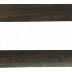 BBQ Accessories Amantii 40" Gray Bark Wood Mantel Surround (40" Panorama Extra Slim) - MAN-BMGB-XS40