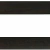BBQ Accessories Amantii 40" Knotty Black Wood Mantel Surround (40" Panorama Extra Slim) - MAN-BMKB-XS40
