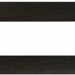 BBQ Accessories Amantii 40" Knotty Black Wood Mantel Surround (40" Panorama Extra Slim) - MAN-BMKB-XS40