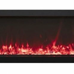 Amantii 40" Panorama Extra Slim Indoor / Outdoor Built-in Electric Fireplace