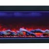 Fireplaces & Heaters Amantii 50" Panorama Deep Indoor / Outdoor Built-in Electric Fireplace