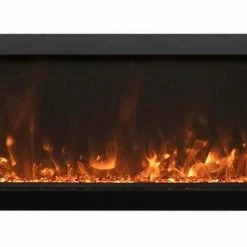 Amantii 50" Panorama Extra Slim Indoor / Outdoor Built-in Electric Fireplace