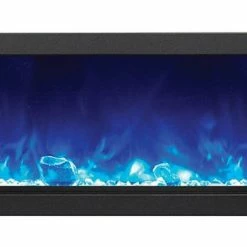 Amantii 60" Panorama Deep Indoor / Outdoor Built-in Electric Fireplace