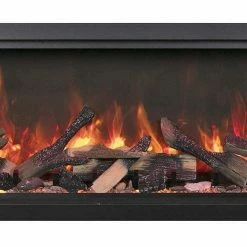 Amantii 60" Symmetry Extra Tall Bespoke Electric Fireplace Fireplaces & Heaters