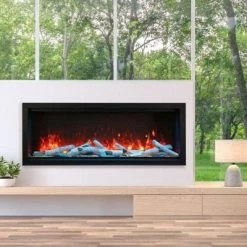 Amantii 60" Symmetry Extra Tall Electric Fireplace Fireplaces & Heaters 22 Amantii 60