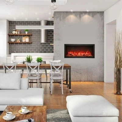 Amantii 60" Symmetry Extra Tall Electric Fireplace Fireplaces & Heaters 12 Amantii 60" Symmetry Extra Tall Electric Fireplace Fireplaces & Heaters