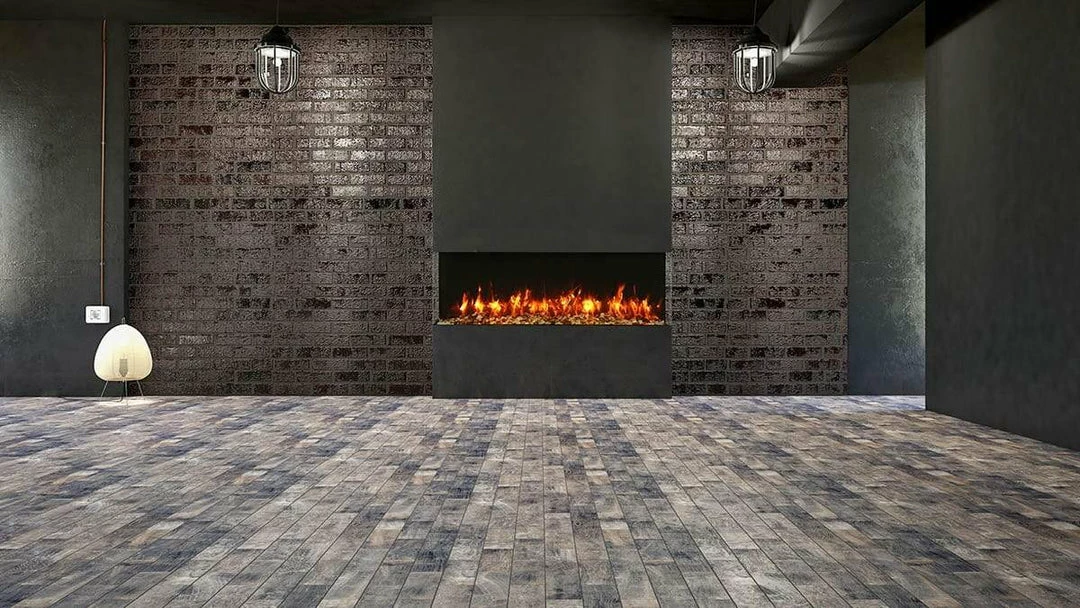 Amantii 60" Tru-View Slim 3-sided Indoor / Outdoor Electric Fireplace 5 Amantii 60" Tru-View Slim 3-sided Indoor / Outdoor Electric Fireplace