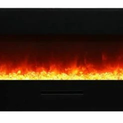 Amantii 60" Wall/Flush-Mount Electric Fireplace