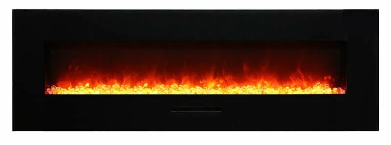 Amantii 60" Wall/Flush-Mount Electric Fireplace 1 Amantii 60" Wall/Flush-Mount Electric Fireplace