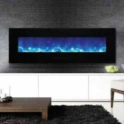 Amantii 60" Wall/Flush-Mount Electric Fireplace 9 Amantii 60