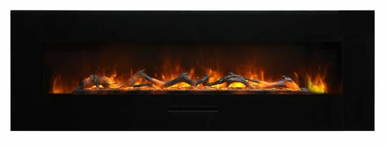 Amantii 60" Wall/Flush-Mount Electric Fireplace 2 Amantii 60" Wall/Flush-Mount Electric Fireplace
