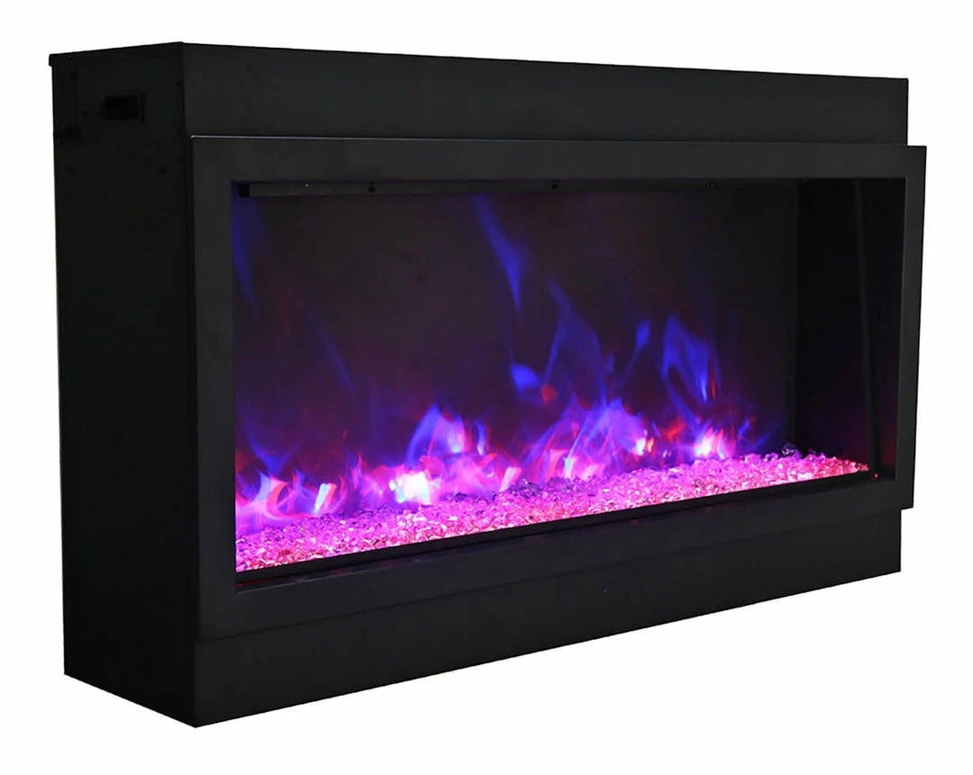 Amantii 72" Panorama Deep Extra Tall Indoor / Outdoor Built-in Electric Fireplace Fireplaces & Heaters 7 Amantii 72" Panorama Deep Extra Tall Indoor / Outdoor Built-in Electric Fireplace Fireplaces & Heaters