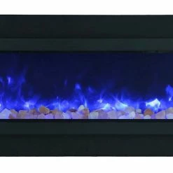 Amantii 72" Panorama Deep Indoor / Outdoor Built-in Electric Fireplace