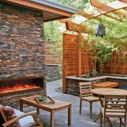 Amantii 72" Panorama Deep Indoor / Outdoor Built-in Electric Fireplace 26 Amantii 72