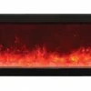 Amantii 72" Panorama Slim Indoor / Outdoor Built-in Electric Fireplace Fireplaces & Heaters