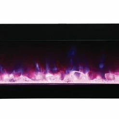 Amantii 72-TRU-VIEW-XL-DEEP – 3 Sided 60 Inch Wide DEEP Electric Fireplace