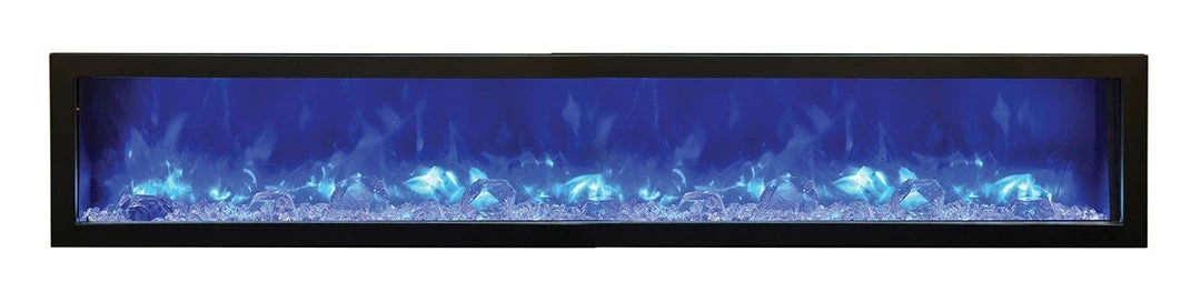 Amantii 88" Panorama Slim Indoor / Outdoor Built-in Electric Fireplace Fireplaces & Heaters 1 Amantii 88" Panorama Slim Indoor / Outdoor Built-in Electric Fireplace Fireplaces & Heaters