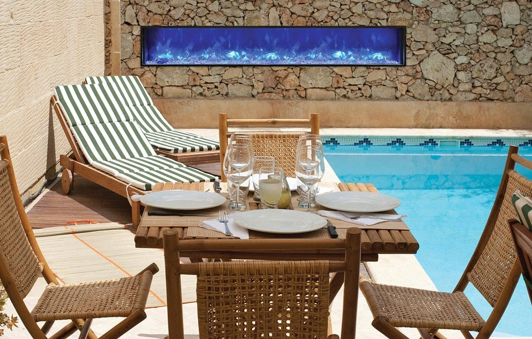 Amantii 88" Panorama Slim Indoor / Outdoor Built-in Electric Fireplace Fireplaces & Heaters 3 Amantii 88" Panorama Slim Indoor / Outdoor Built-in Electric Fireplace Fireplaces & Heaters