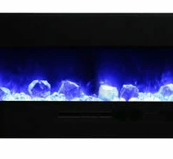Fireplaces & Heaters Amantii 88" Wall/Flush-Mount Electric Fireplace