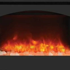 BBQ Accessories Amantii Arch Steel Surround For Zero Clearance Fireplace Insert - STL-ARCH