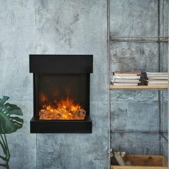Amantii Cube 3-Sided Electric Fireplace
