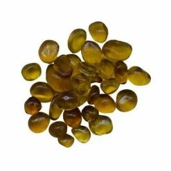 Amantii Small Bead Fireglass (Amber) - AMSF-GLASS-09