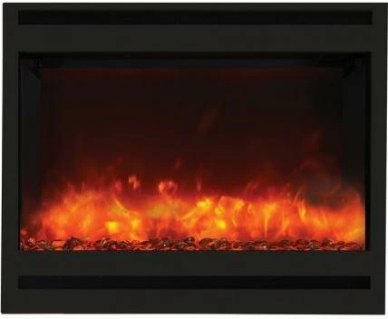 Amantii Steel Surround For Zero Clearance Fireplace Insert - STL-SQ 1 Amantii Steel Surround For Zero Clearance Fireplace Insert - STL-SQ