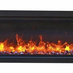 Fireplaces & Heaters Amantii Symmetry Bespoke 60" Electric Fireplace