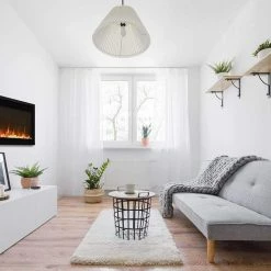 Fireplaces & Heaters Amantii Symmetry Extra Slim Electric Fireplace (50