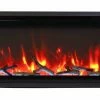 Amantii Symmetry Extra Slim Electric Fireplace (60") Fireplaces & Heaters