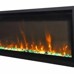 Amantii Symmetry Extra Slim Electric Fireplace (60